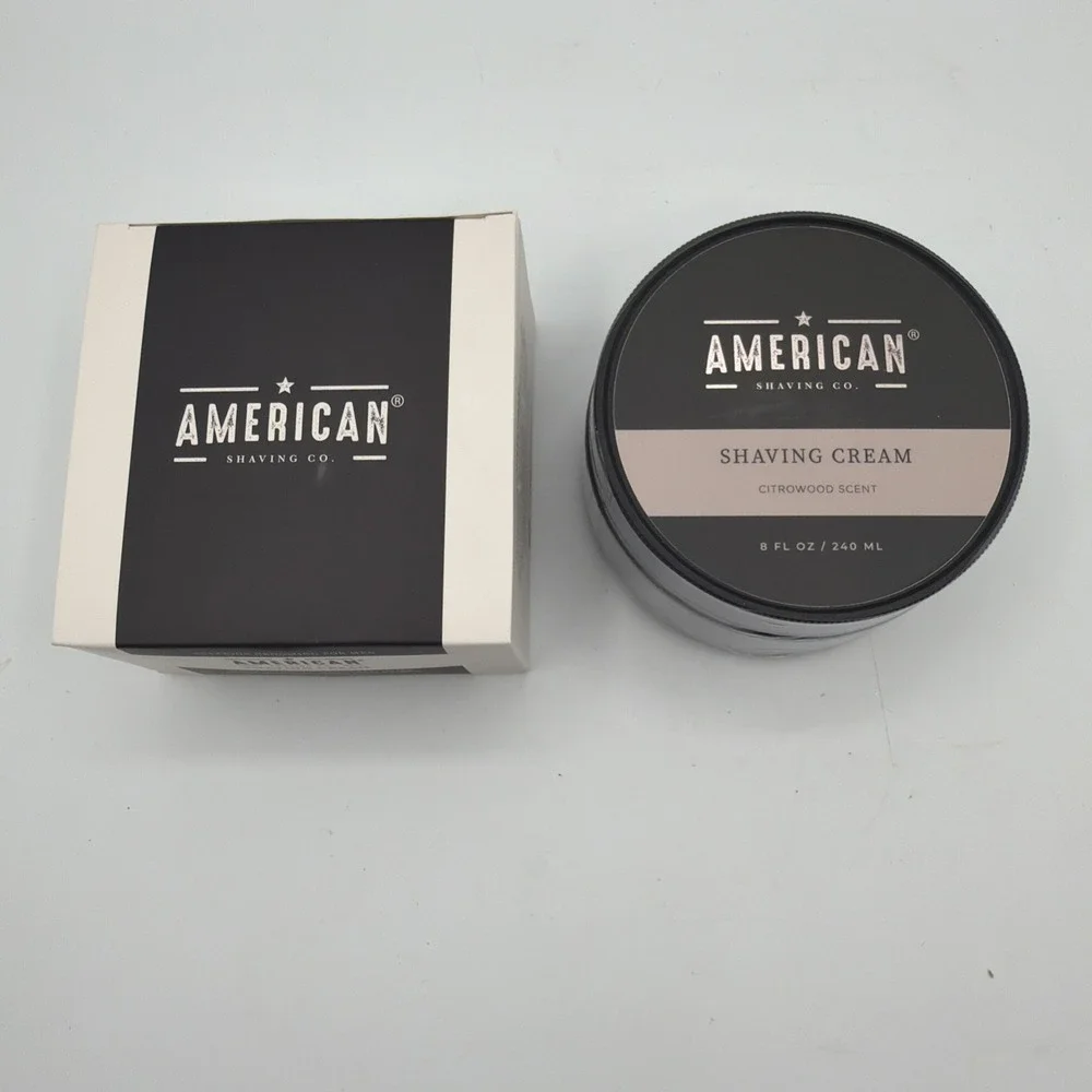 American Shaving Co. Citrowood Shaving Cream For Brush Shaving